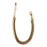 Gold Filled Flat Herringbone 7” Bracelet