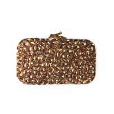 Noellery Crystal Evening Box Clutch