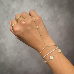 Multi Bezel Station Hand Chain