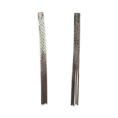 Kerry Metal Tassel Earrings