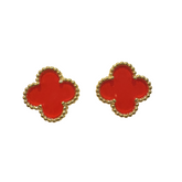 Gold Filled Flora Color Earrings