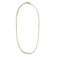 Sterling Silver Thin Paperclip Chain Necklace