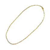 Sterling Silver Thin Paperclip Chain Necklace