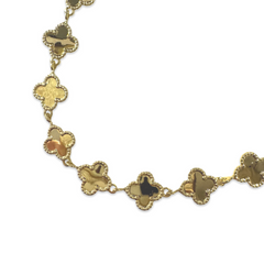 Flora Metal Channel Bracelet