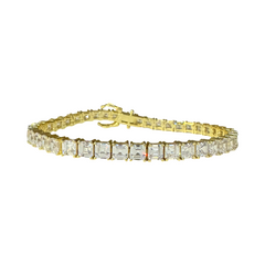 Seth Asscher Cut Tennis Bracelet
