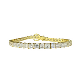 Seth Asscher Cut Tennis Bracelet