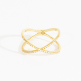 Iris Criss Cross Diamond Ring