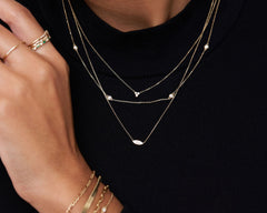 Isabella Triple Stone Necklace