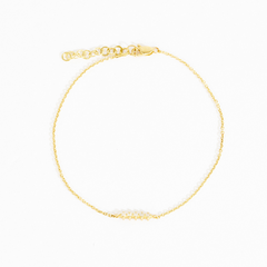 Lauren Diamond Prong Bar Bracelet