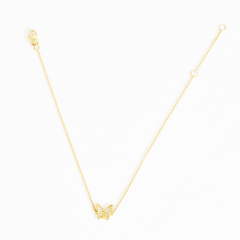 Lilith Pave Butterfly Bracelet
