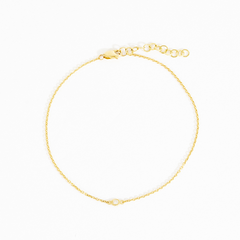 Lindsay 2mm Bezel Bracelet