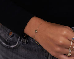 Mayla Heart Diamond Starburst Bracelet