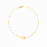 Mayla Heart Diamond Starburst Bracelet