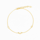 Nora Moon Bezel Bracelet