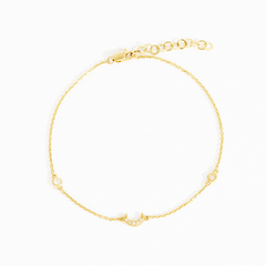 Nora Moon Bezel Bracelet