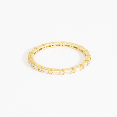 Petrina Baguette Prong Pattern Diamond Eternity Ring