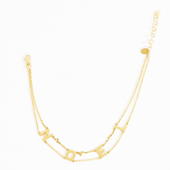 Sandra Custom Name Plain Station Bracelet