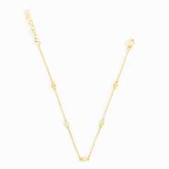 Susanne 2mm Bezel Station Bracelet