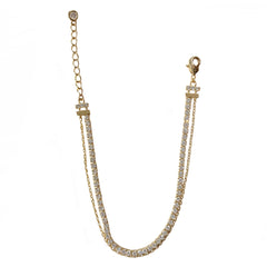 Double Layered Sparkle Bracelet