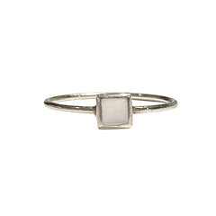 Noelly Square Gemstone Ring