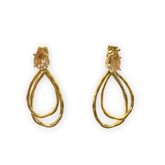 Krista Teardrop Dangle Earrings