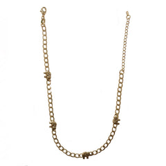 18K Gold Filled Elephant Anklet