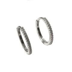 Noellery Pave 0.65” Huggies