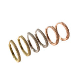 Noellery Pave 0.65” Huggies