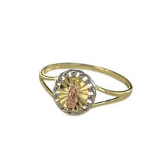 Mother St Mary Pendant Ring