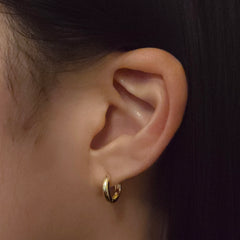 Angie Gold Filled Mini Thin Huggies