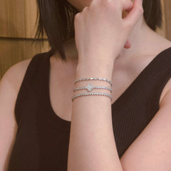 Flora Clover Adjustable Bracelet