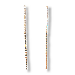 Krista Sparkle Strand Drop Earrings