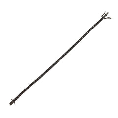 Amy Black 3mm 7” Tennis Bracelet