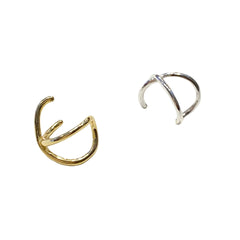 X Criss Cross Ear Cuff