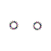Sunny Circle Multi Studs