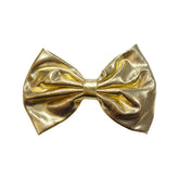 Metallic Hair Bow Clip