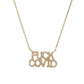 Noellery Fuck Covid Necklace