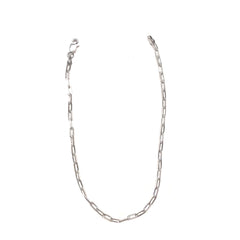 Paperclip Chain Long Link 9.25" Anklet