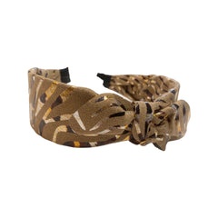 Abby Zebra Bow Headband