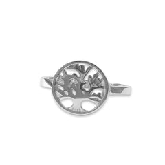 Plain Tree Of Life Ring