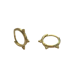 Cluster 3 Dot Spike Huggie