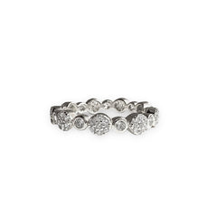 Noelia Bezel Deco Eternity Ring