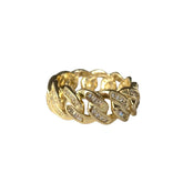 Noellery Baguette Chain Link Ring