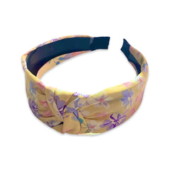 Pastel Flower Knot Wide Headband