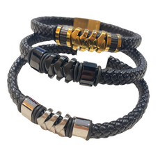 Joellery Men’s Leather Bracelet
