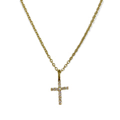 Sparkle Cross Necklace