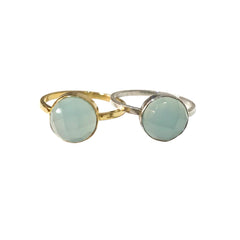 Felice Gemstone Ring Amazonite