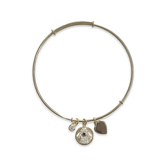 Sterling Silver Hamsa Charmed Bracelet