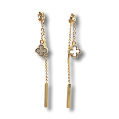 Krista Flora Bar Drop Earrings