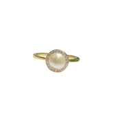 Pearlea Halo Ring